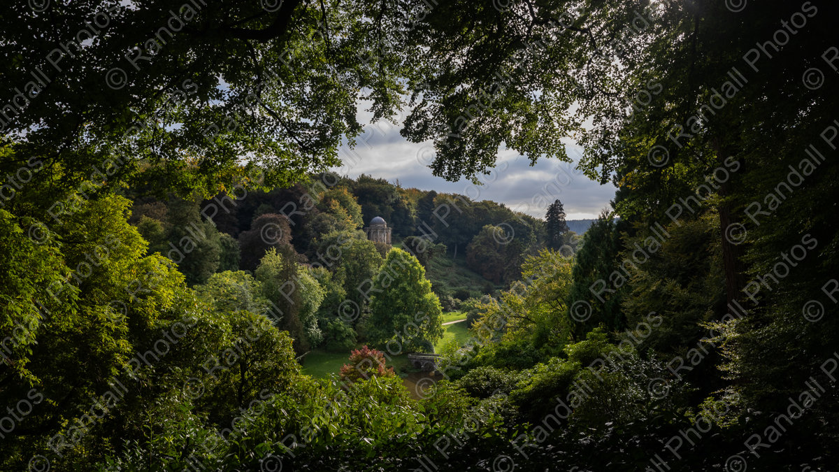 Stourhead as the Autumn colours begin to turn