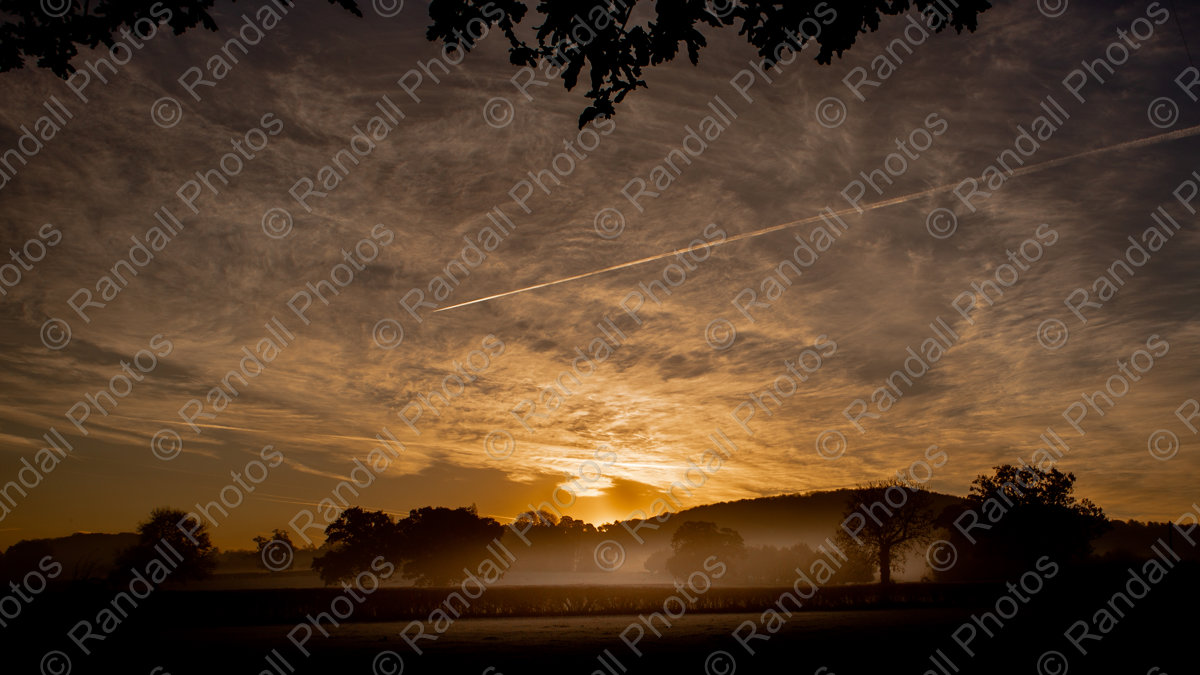 Sunrise over Motcombe