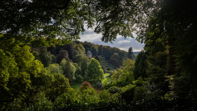 Stourhead as the Autumn colours begin to turn